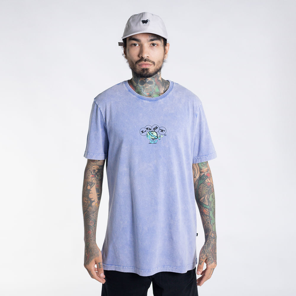 Camiseta Lavada Lost WorldWide