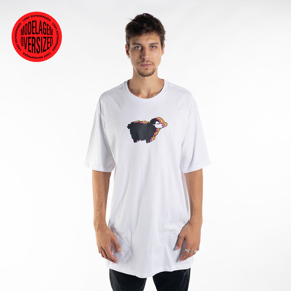 T-Shirt Sheep Colors Oversized