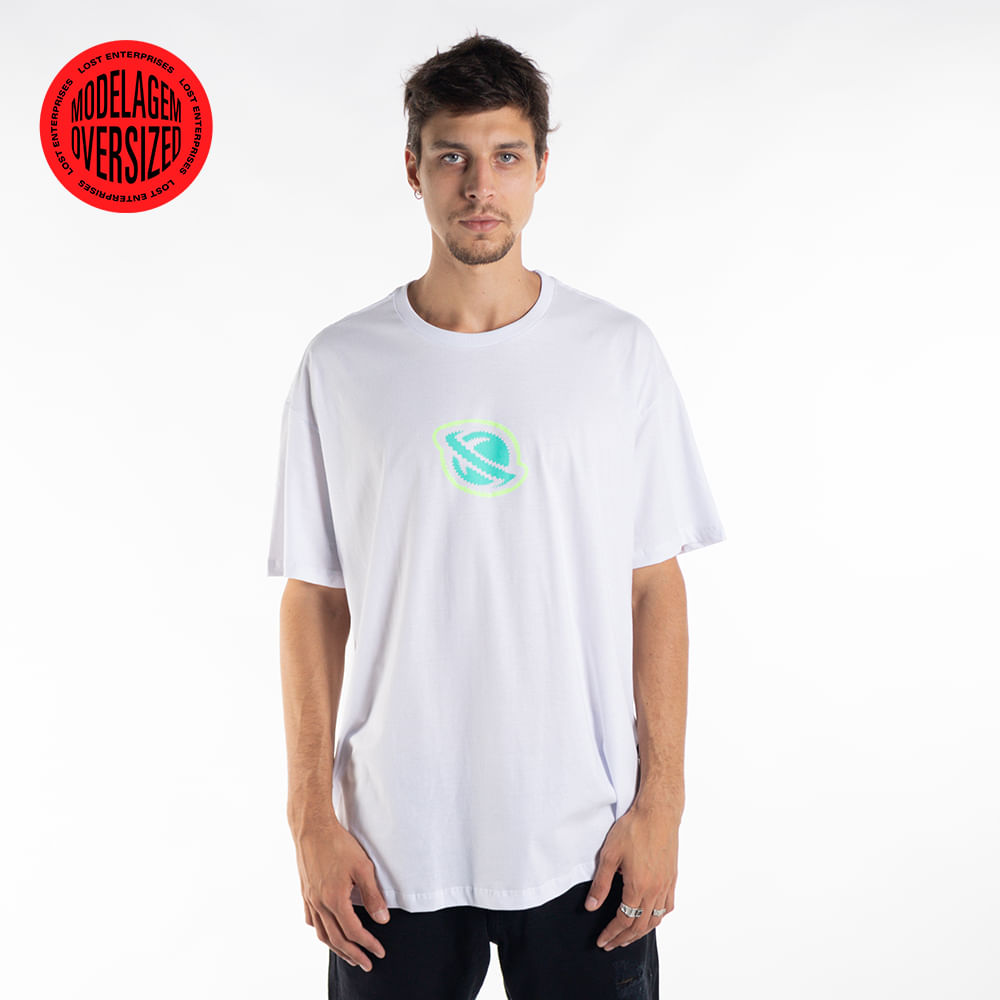 Camiseta Oversize Lost Saturn Two Colors