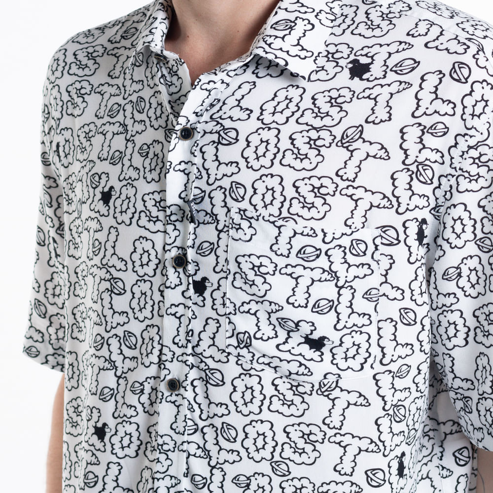 Camisa Manga Curta Lost Smoked