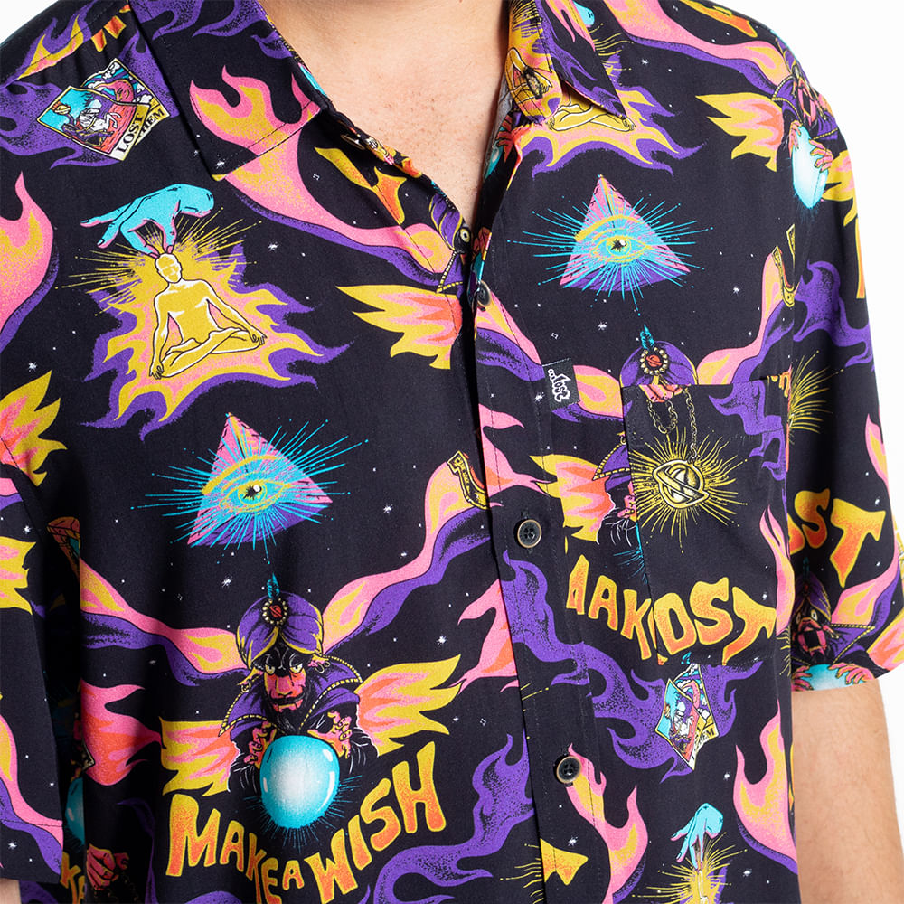 Camisa Manga Curta Lost Unlock The Mystery