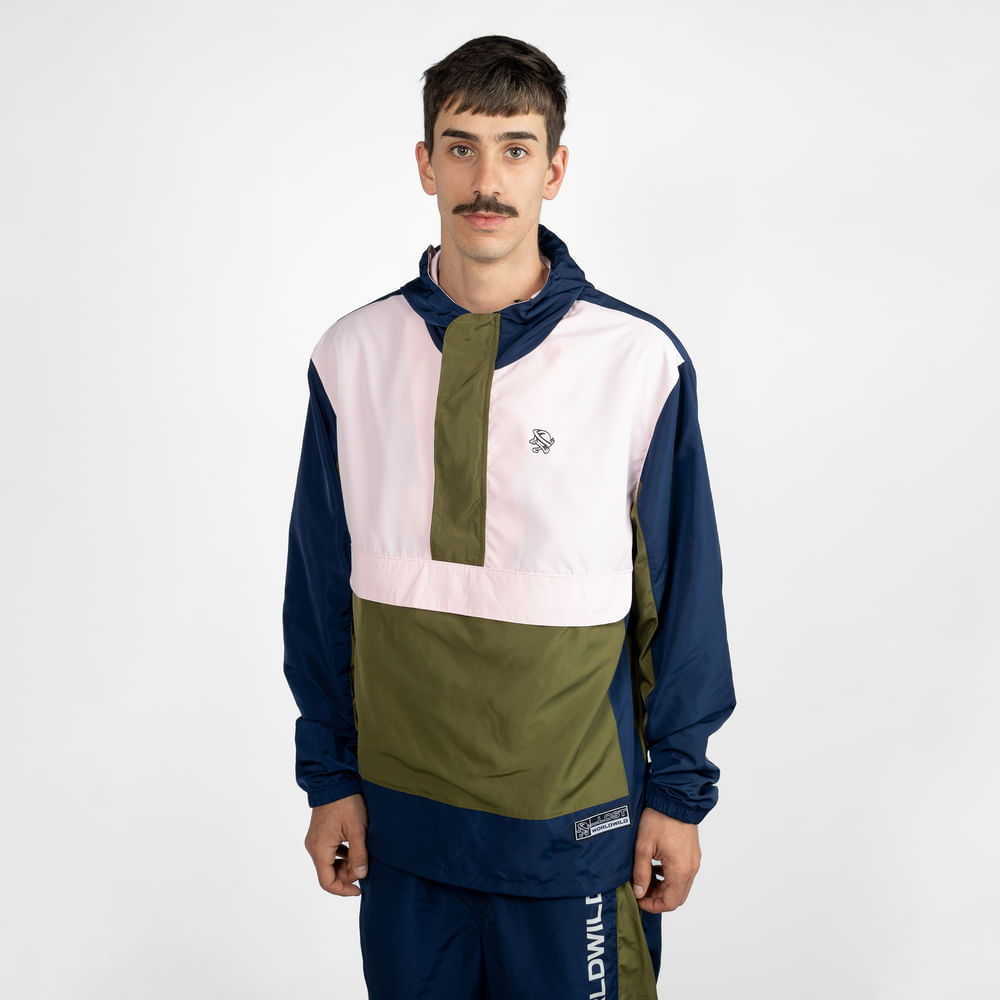 Jaqueta Anorak Recortes Worldwild