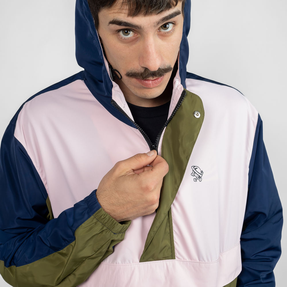 Jaqueta Anorak Recortes Worldwild
