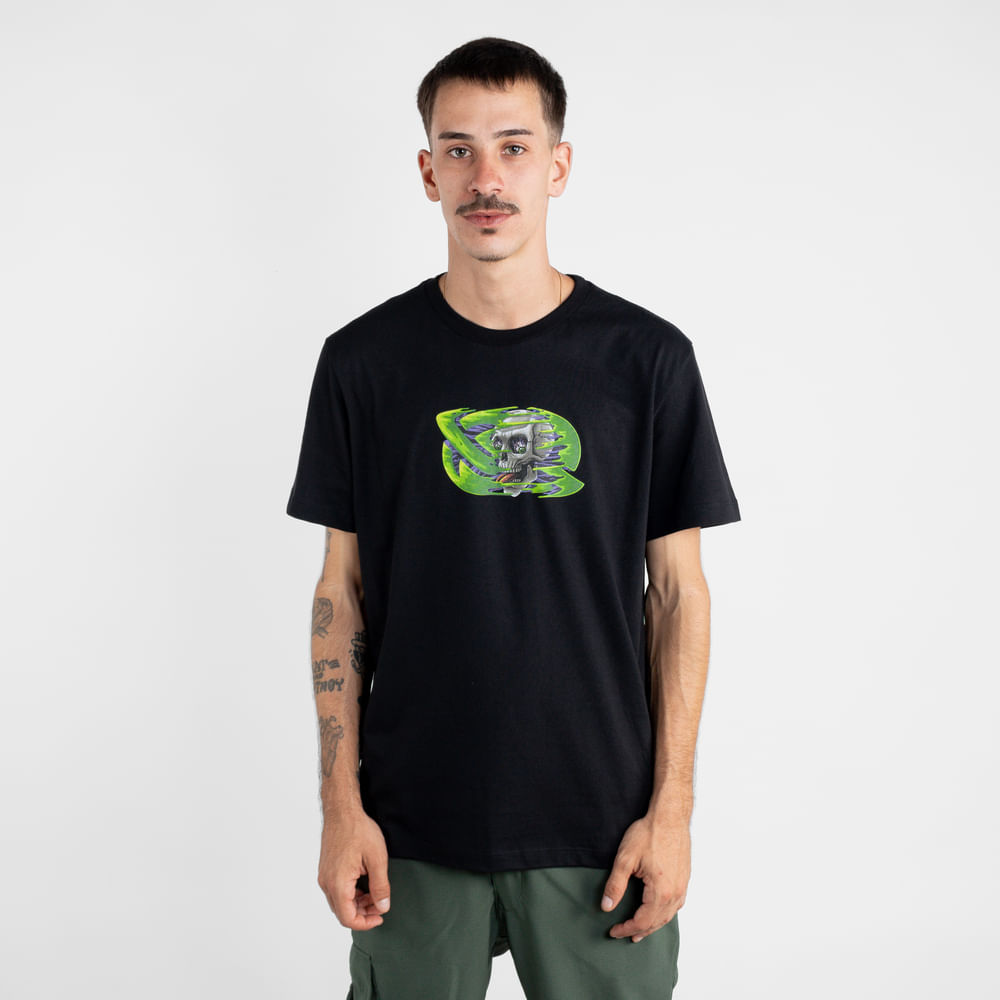 Camiseta Lost Saturn Skull