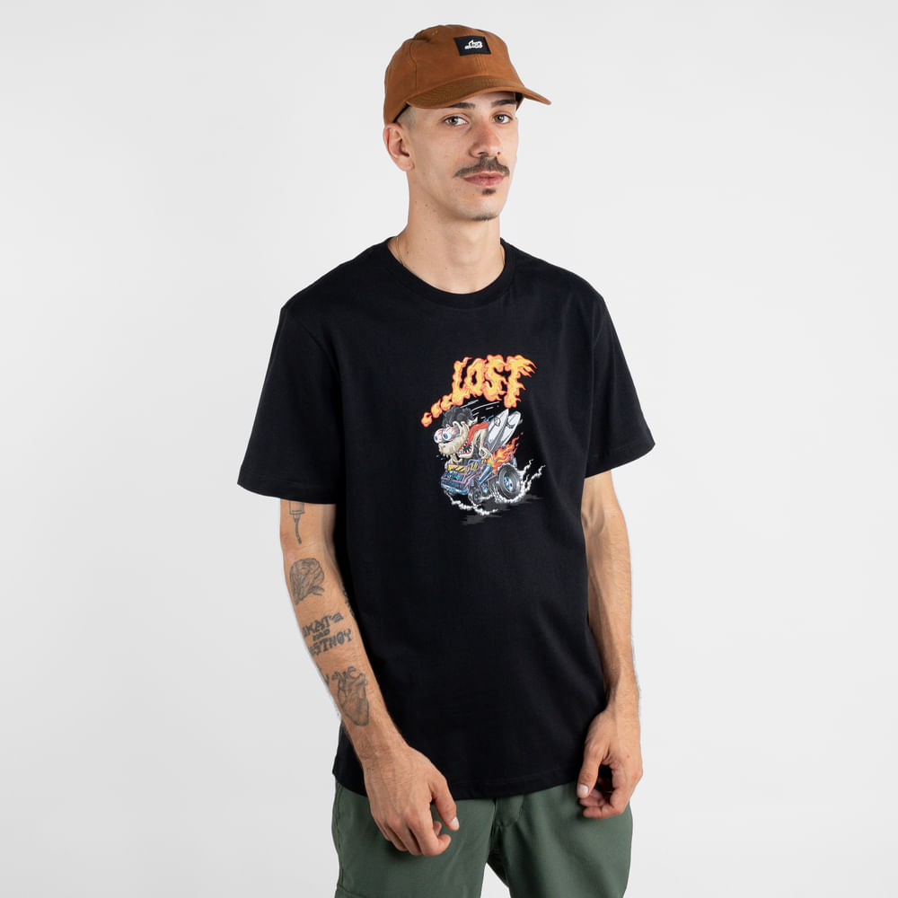 Camiseta Lost Hot Rod