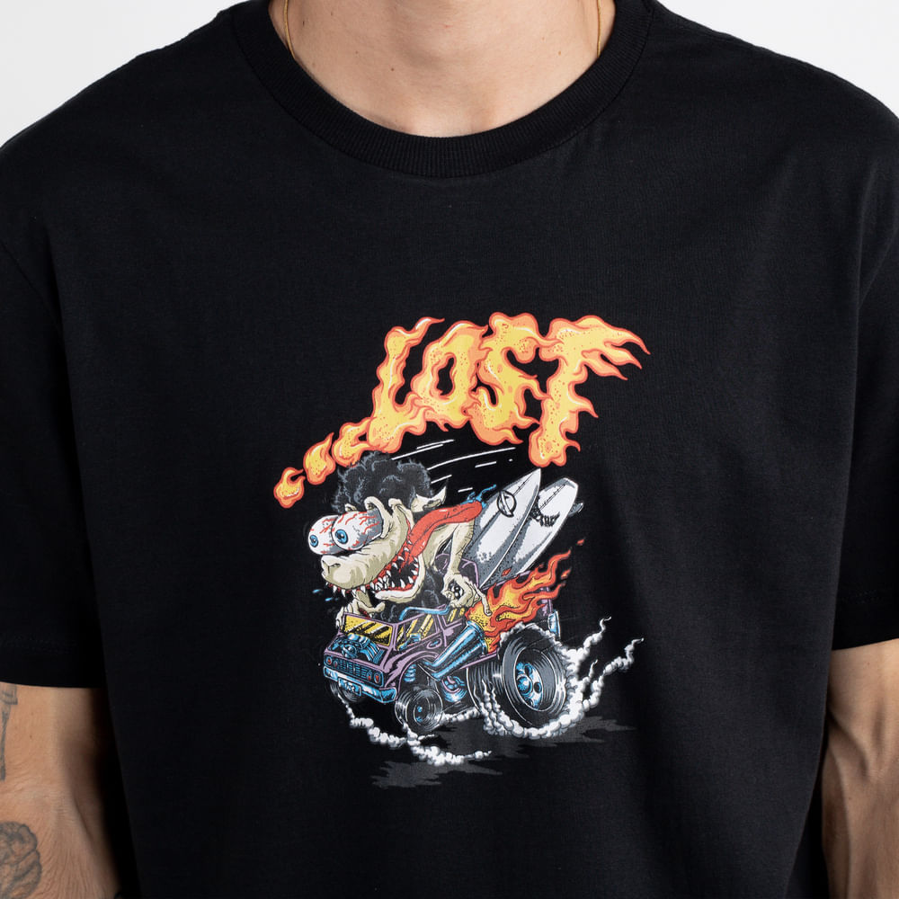 Camiseta Lost Hot Rod