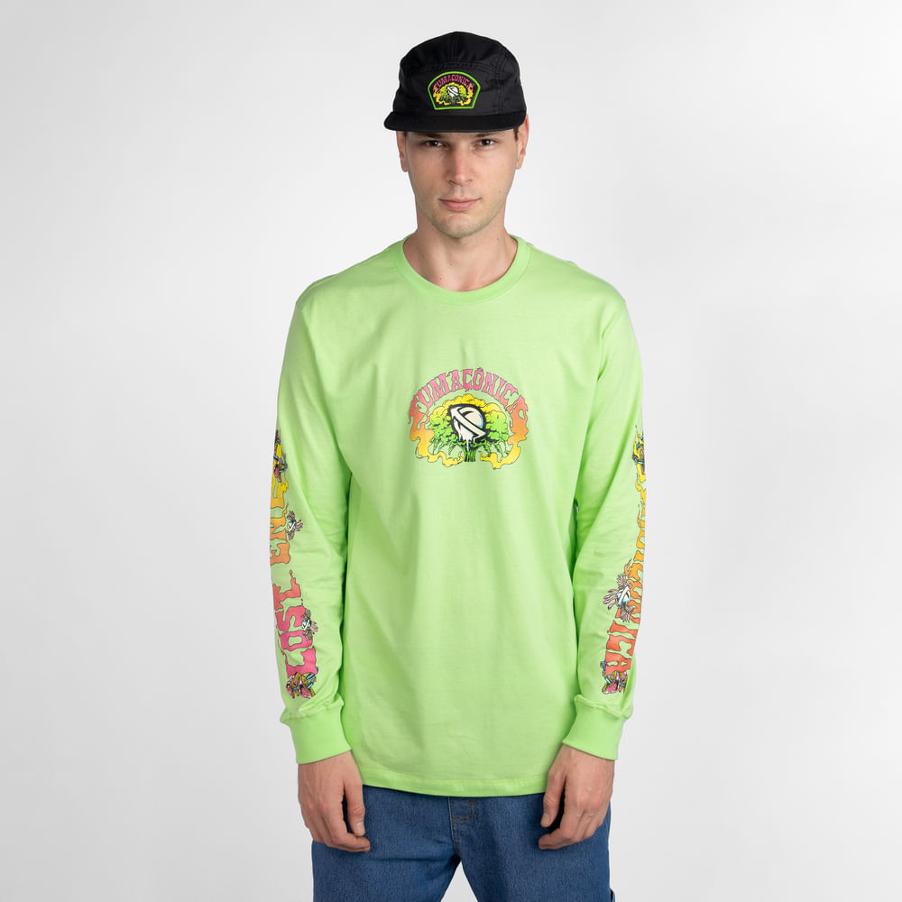 Camiseta Manga Longa Lost + Fumaçonica