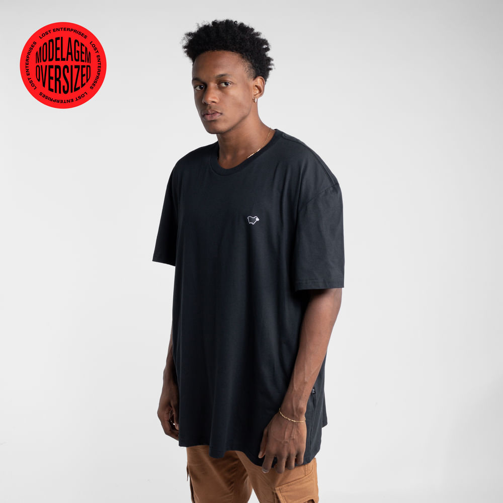 Camiseta Lost Basics Sheep Oversized
