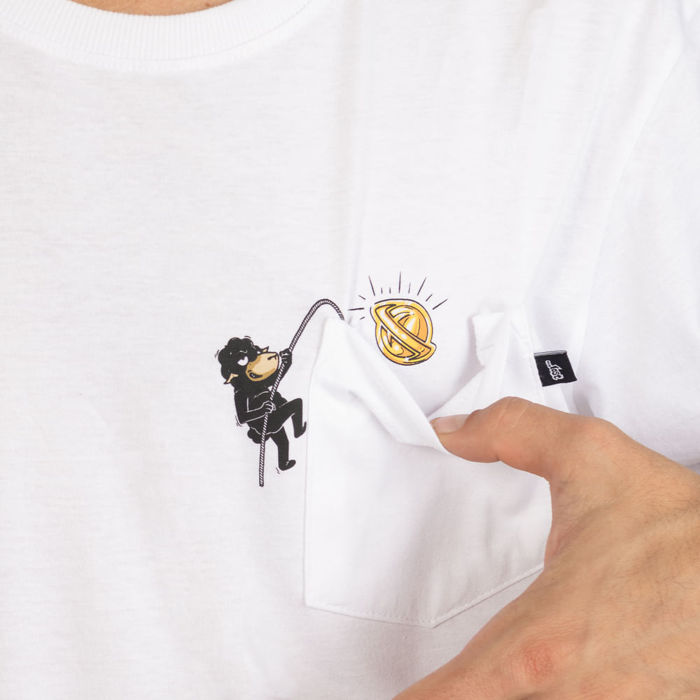 Camiseta Lost Pocket Climber Sheep