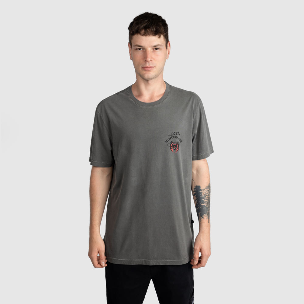 Camiseta Lost Washed Bat Wings