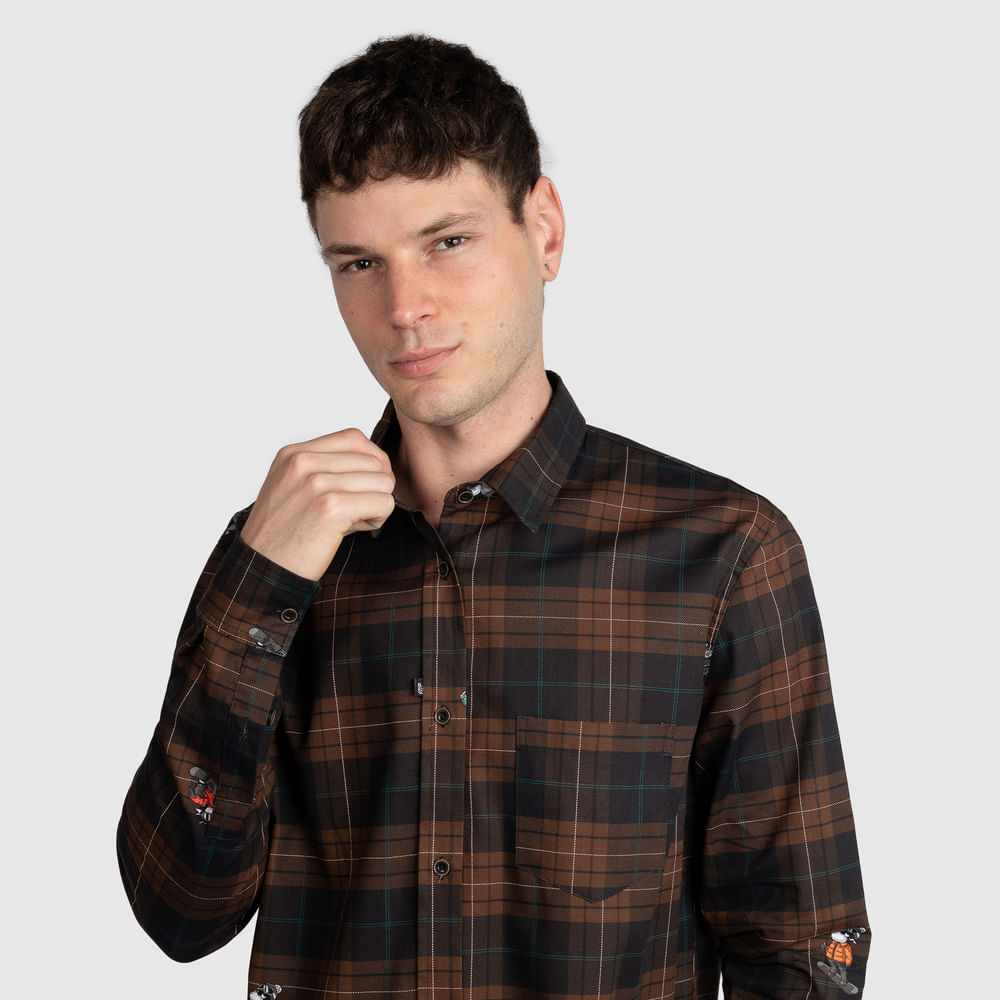 Camisa Manga Longa Lost Snow Sheep
