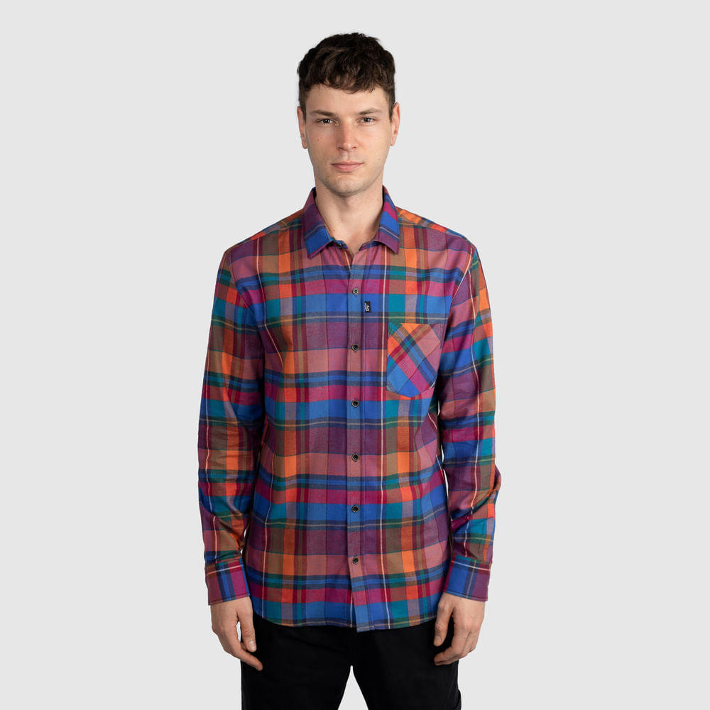 Camisa Manga Longa Lost Flanela