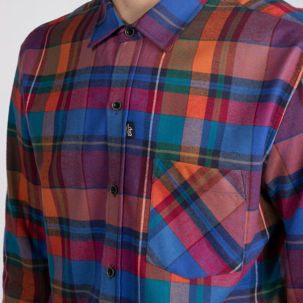 Camisa Manga Longa Lost Flanela