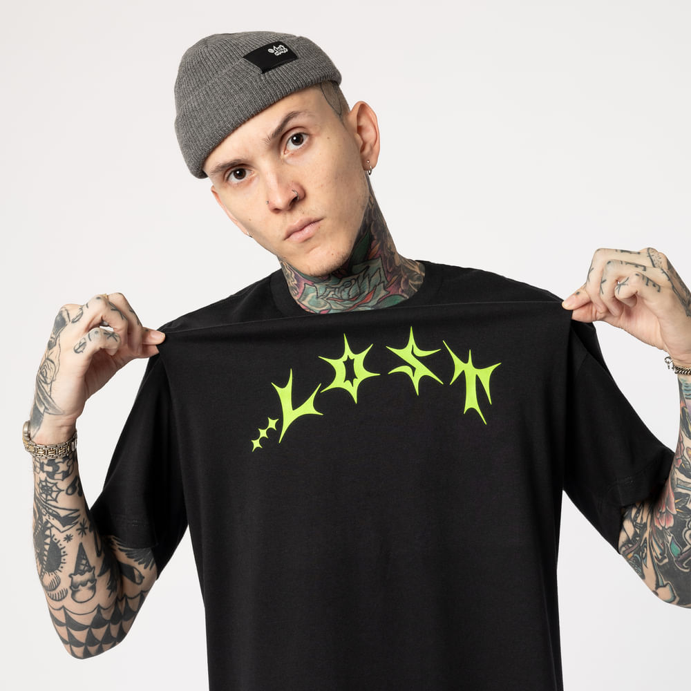 Camiseta Lost Saturn Glow In The Dark