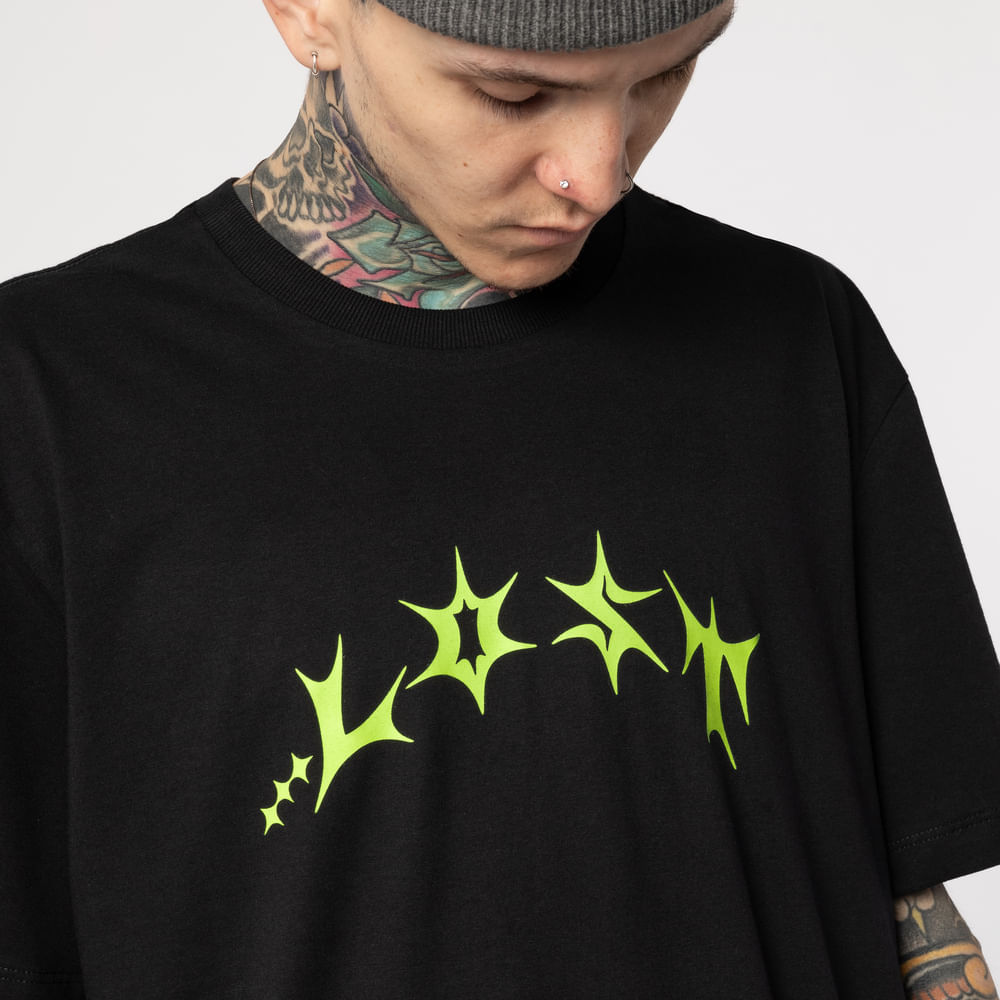 Camiseta Lost Saturn Glow In The Dark