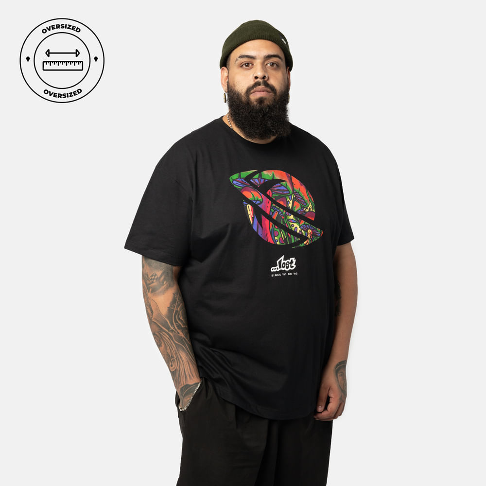 Camiseta Oversize Lost Mushroom Saturn