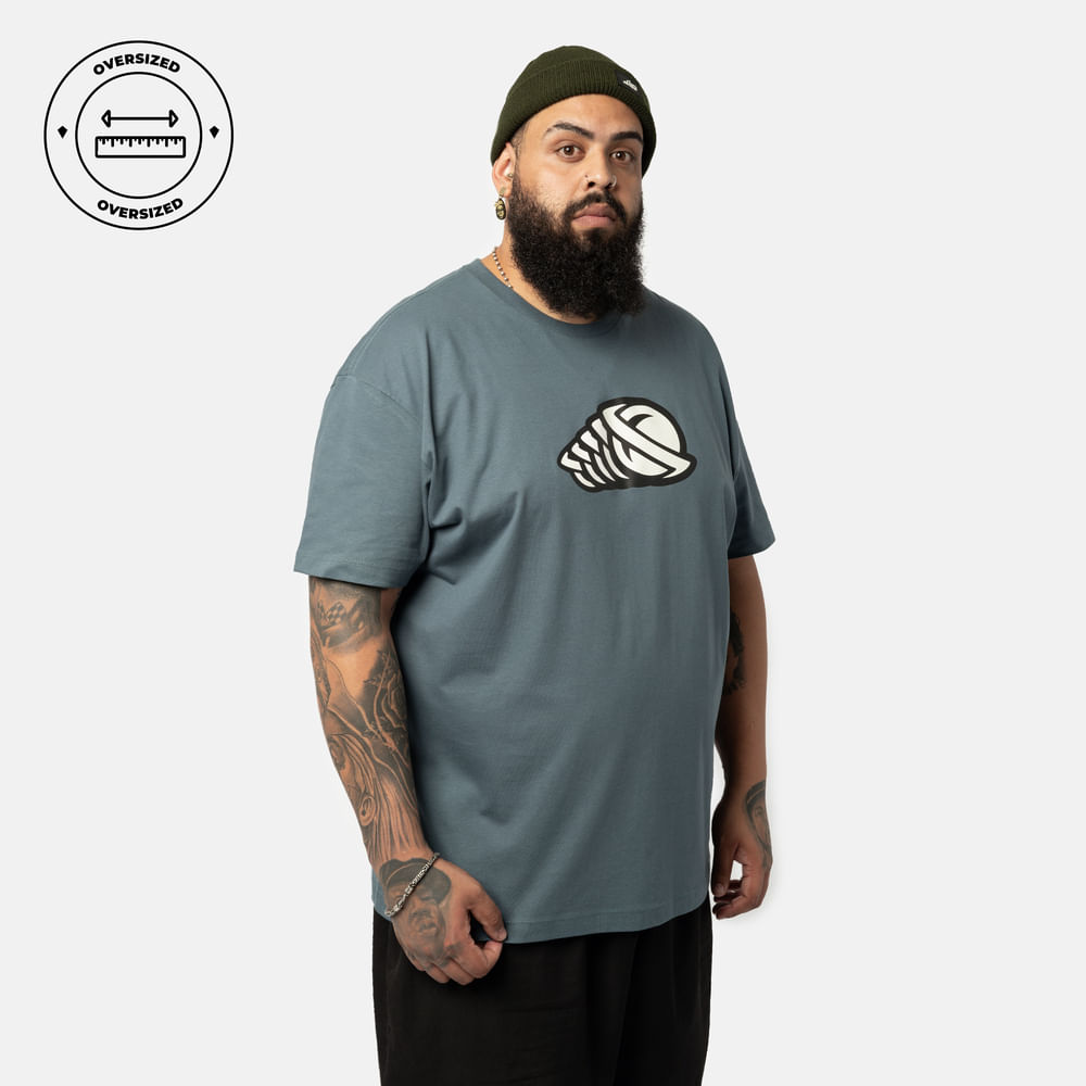 Camiseta Oversize Lost Repeat Saturn