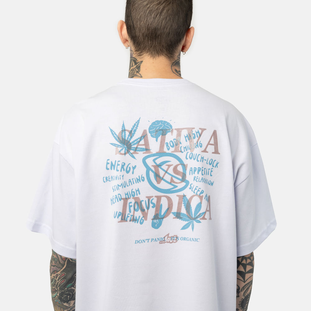 Camiseta Lost Indica Vs Sativa