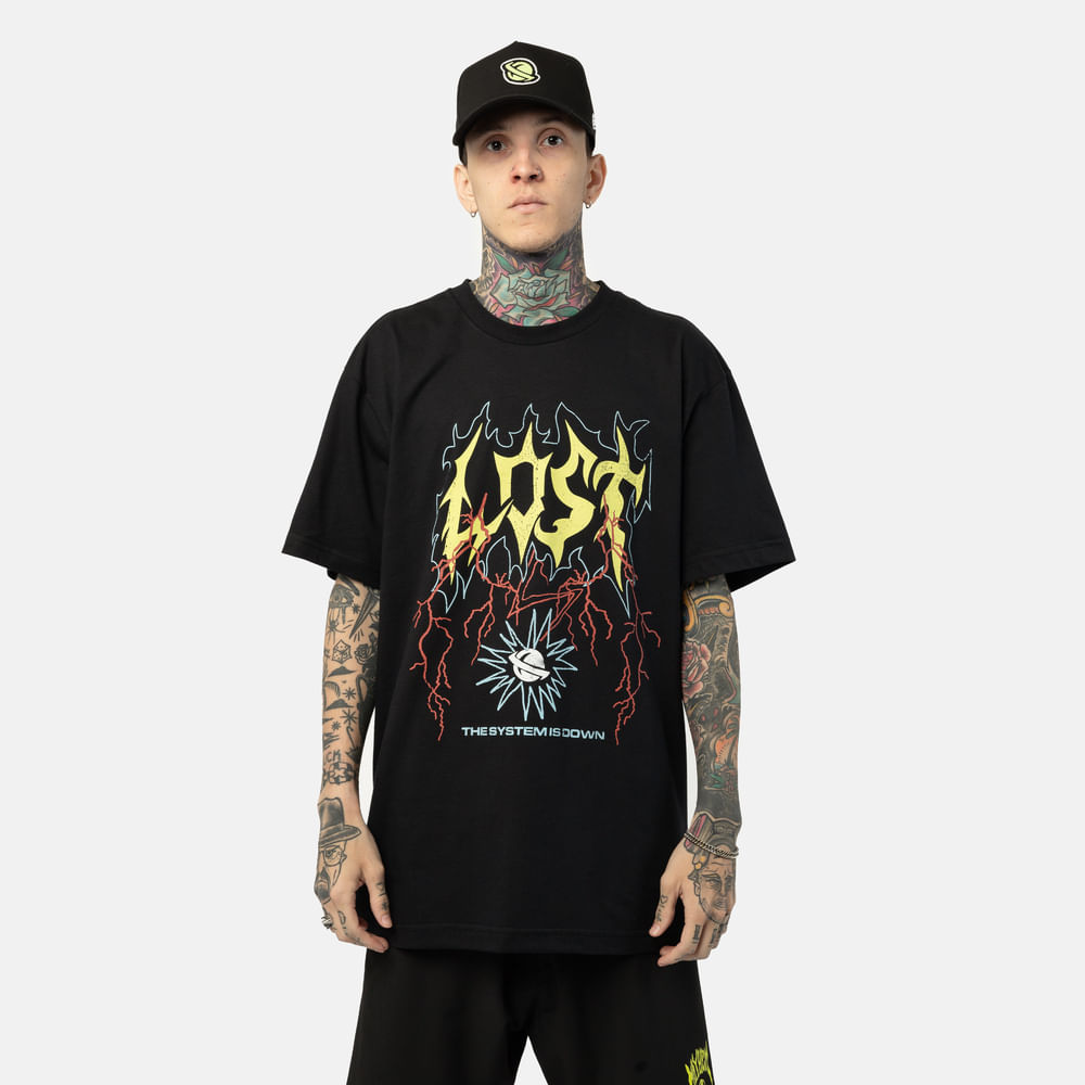 Camiseta Lost Metal
