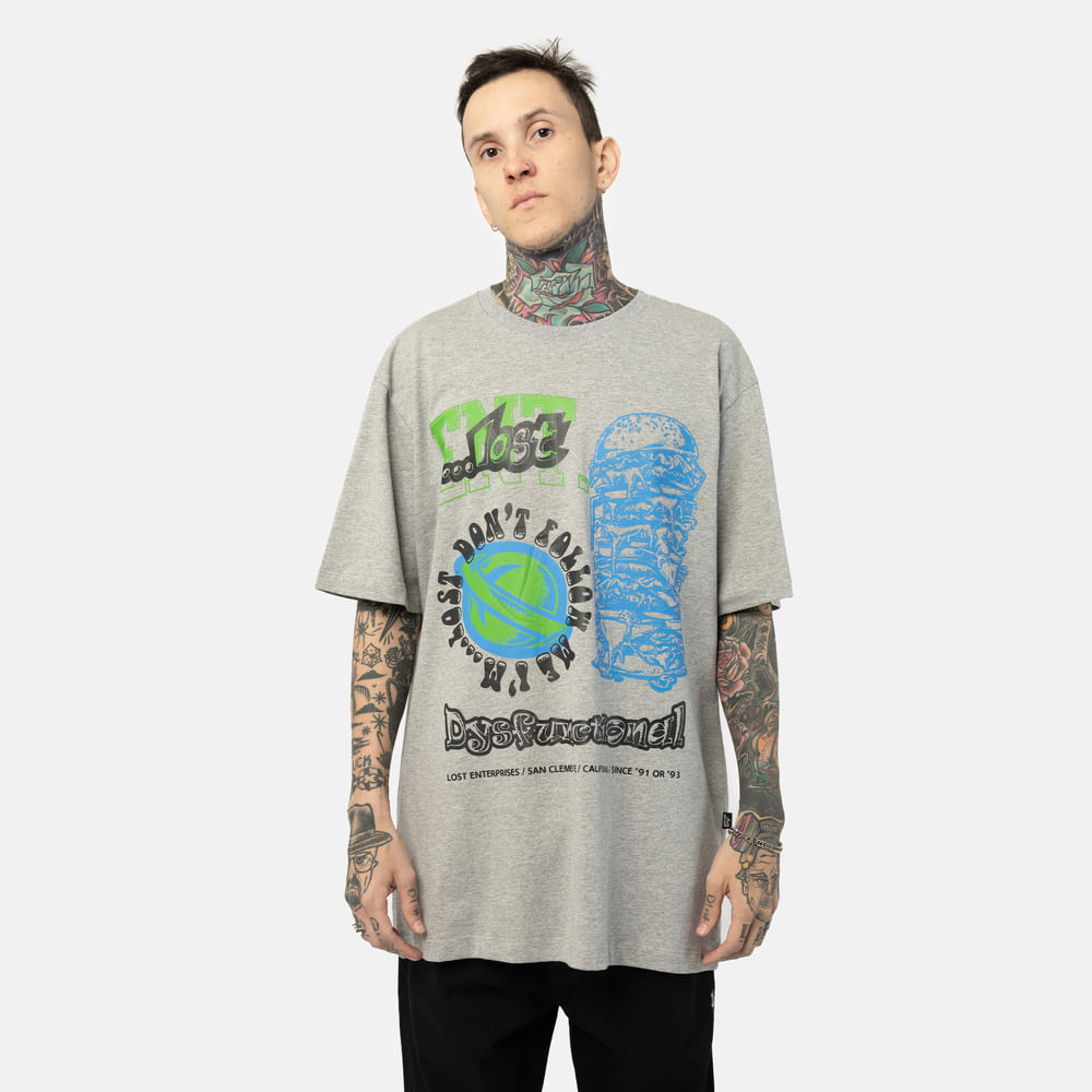 Camiseta Lost Dont Follow Me Waves