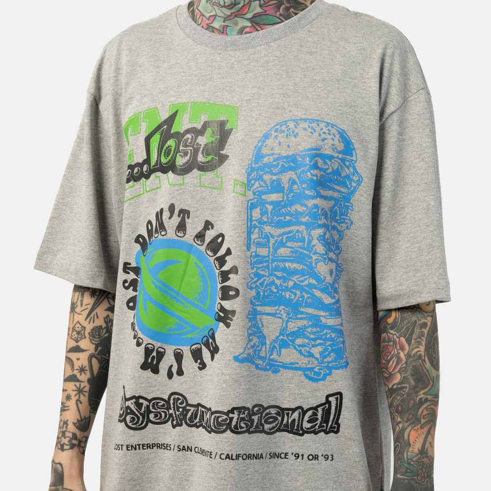 Camiseta Lost Dont Follow Me Waves