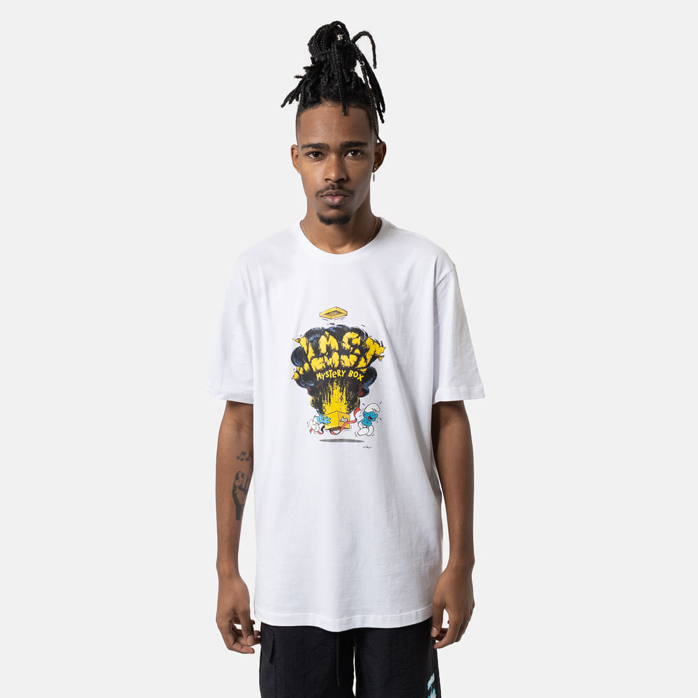 Camiseta Lost + Smurfs Mistery Box