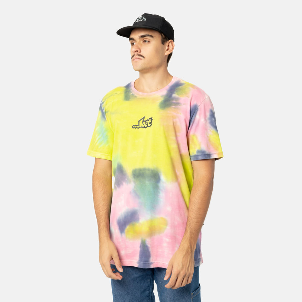 Camiseta Washed Tie Dye Lost