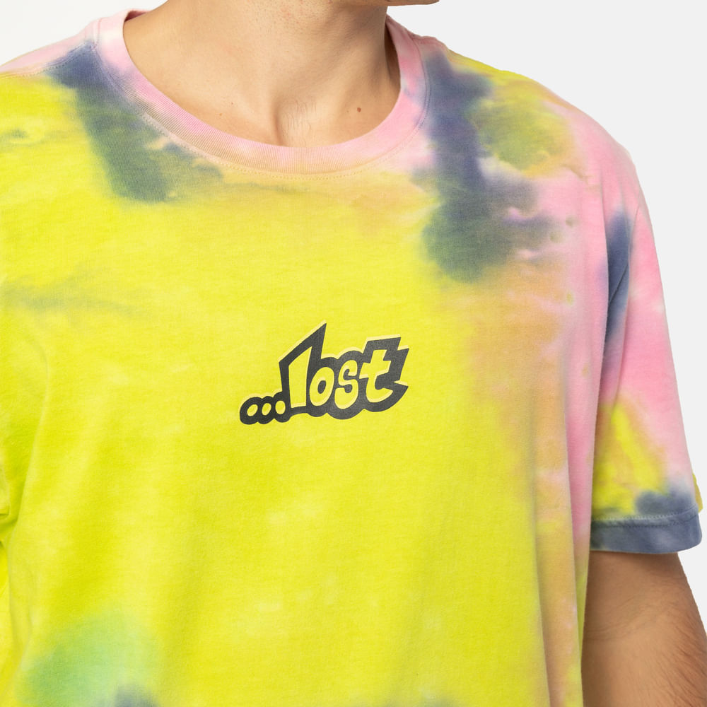 Camiseta Washed Tie Dye Lost
