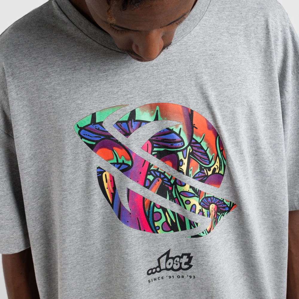 Camiseta Oversized Lost Mushroom Saturn