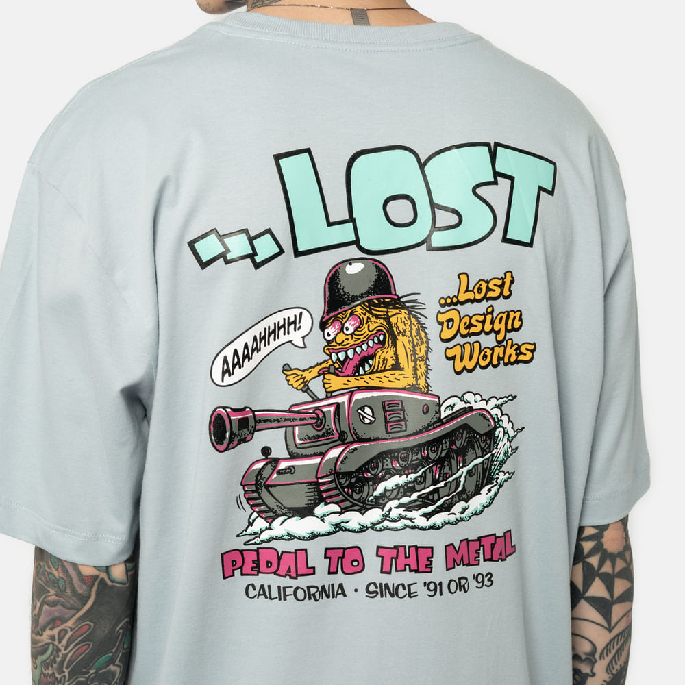 Camiseta Lost Pedal To The Metal