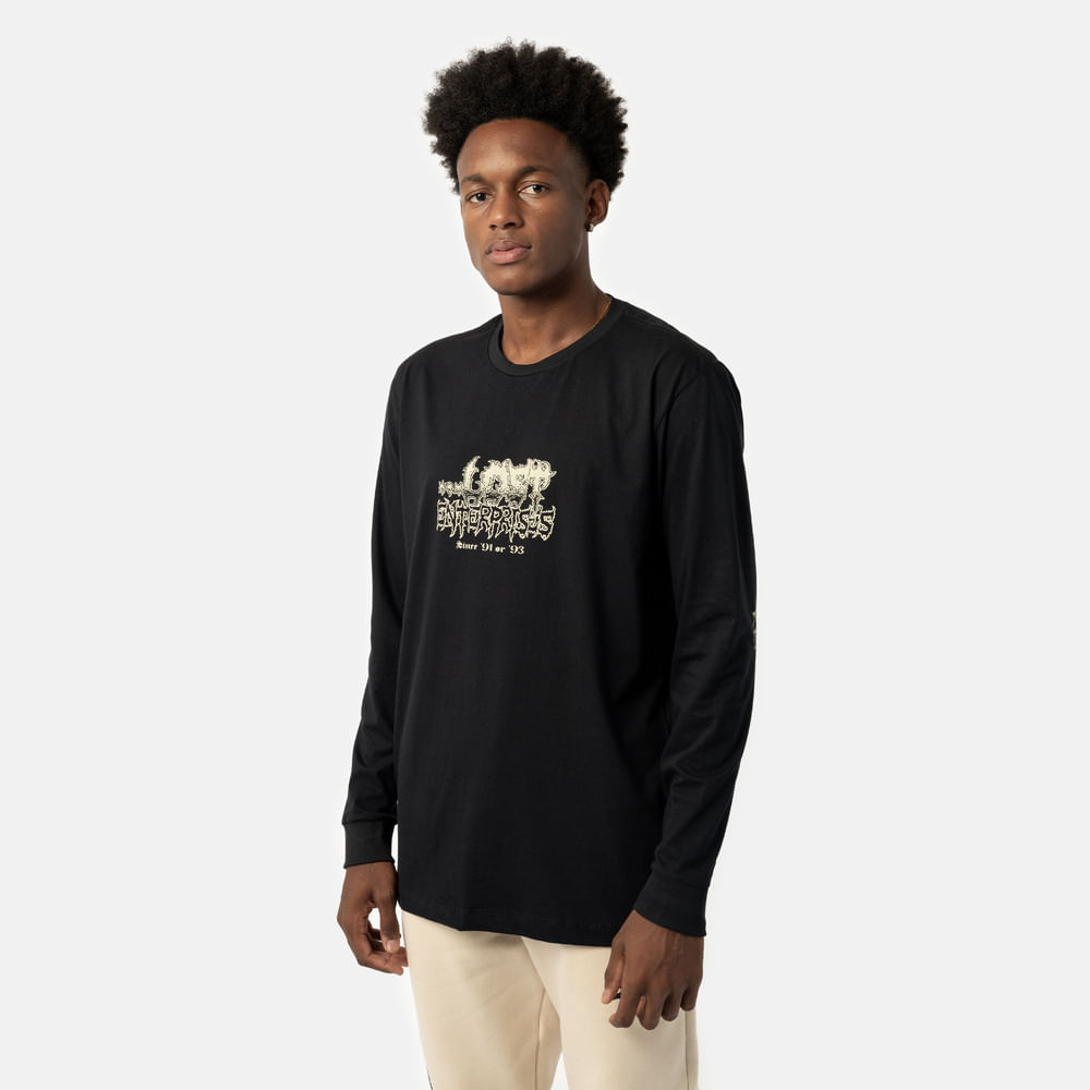 Camiseta Manga Longa Lost Spider