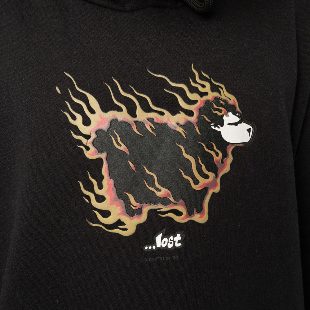 Moletom Canguru Lost Sheep On Fire Oversized