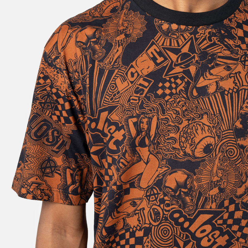 Camiseta Full Print Lost 30 Anos