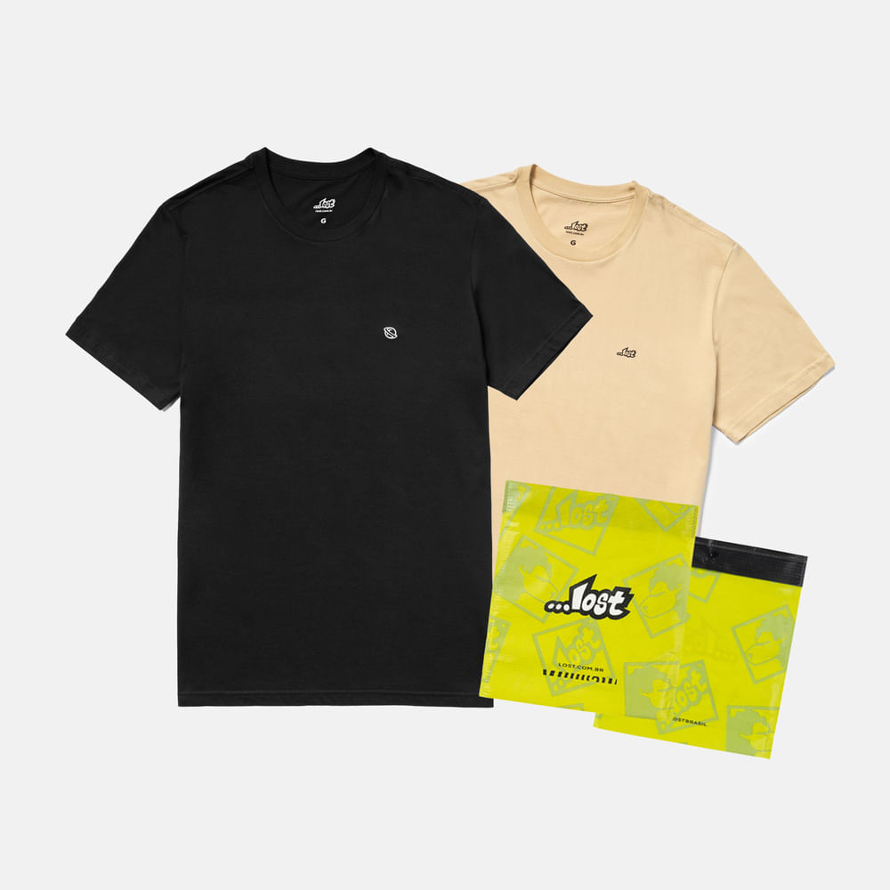 Kit 2 Camisetas Lost  Christmas
