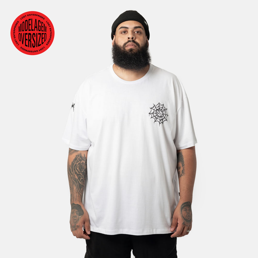 Camiseta Lost Spider Oversized