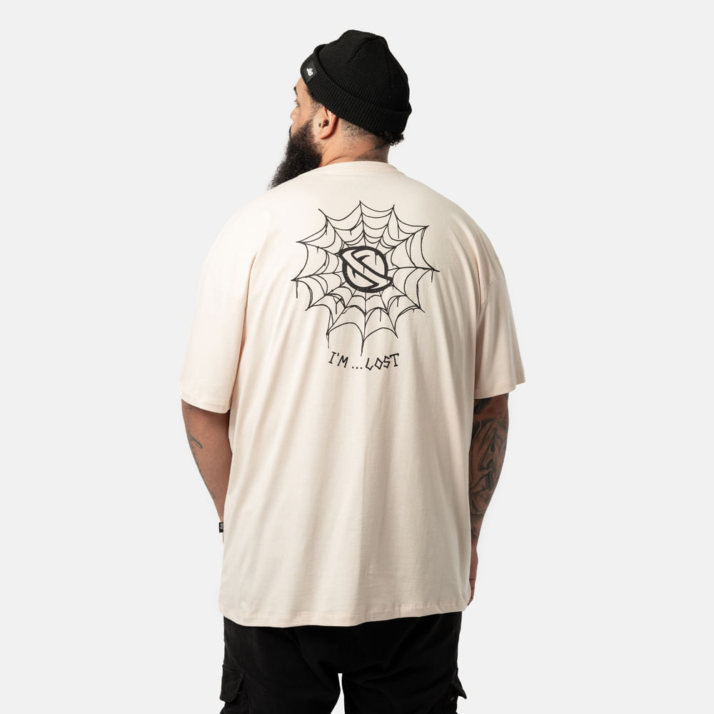 Camiseta Lost Spider Oversized