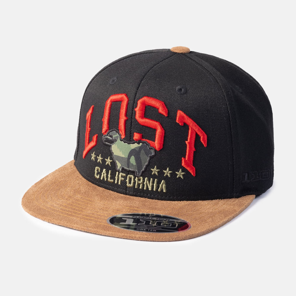 Boné Strap Back Fitão Lost California