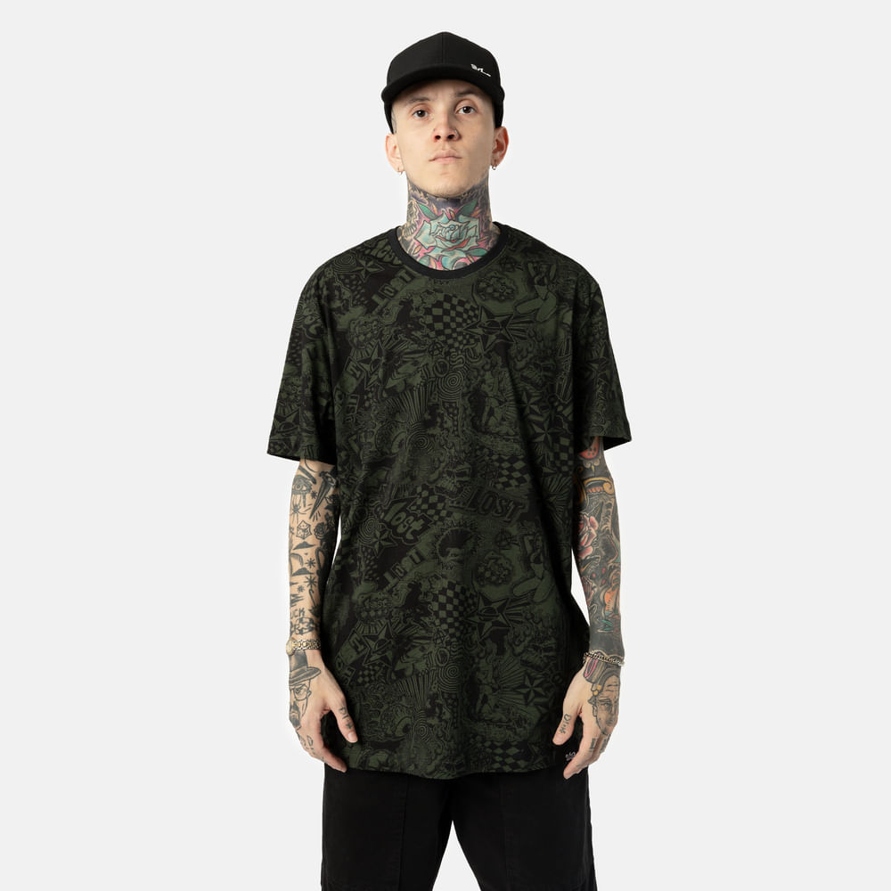 Camisera Especial Full Print Lost 30 Anos