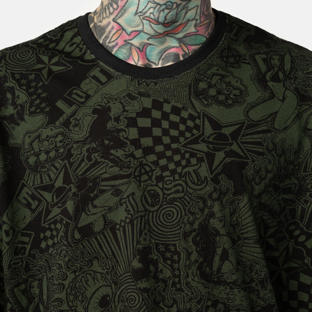 Camisera Especial Full Print Lost 30 Anos