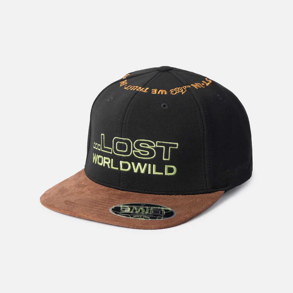 Boné Strap Back Fitão In Lost We Trust