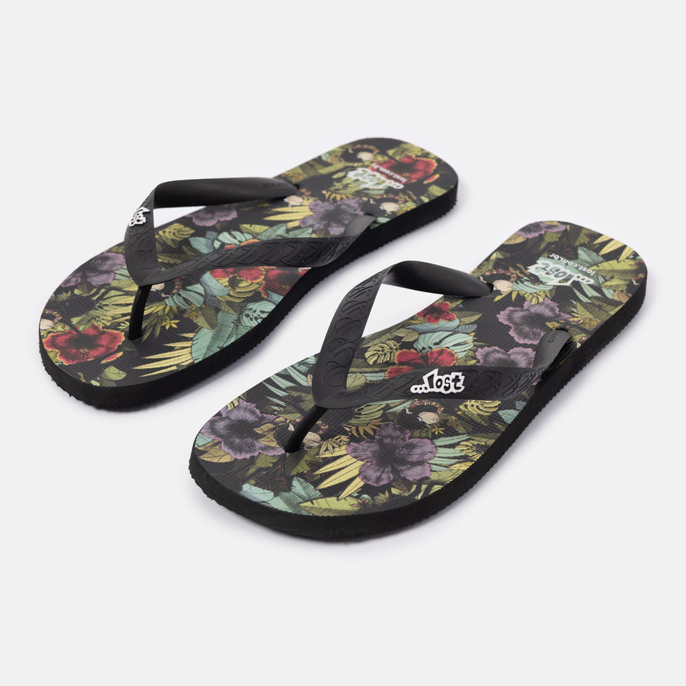 Chinelo De Dedo Lost Life Is A Beach