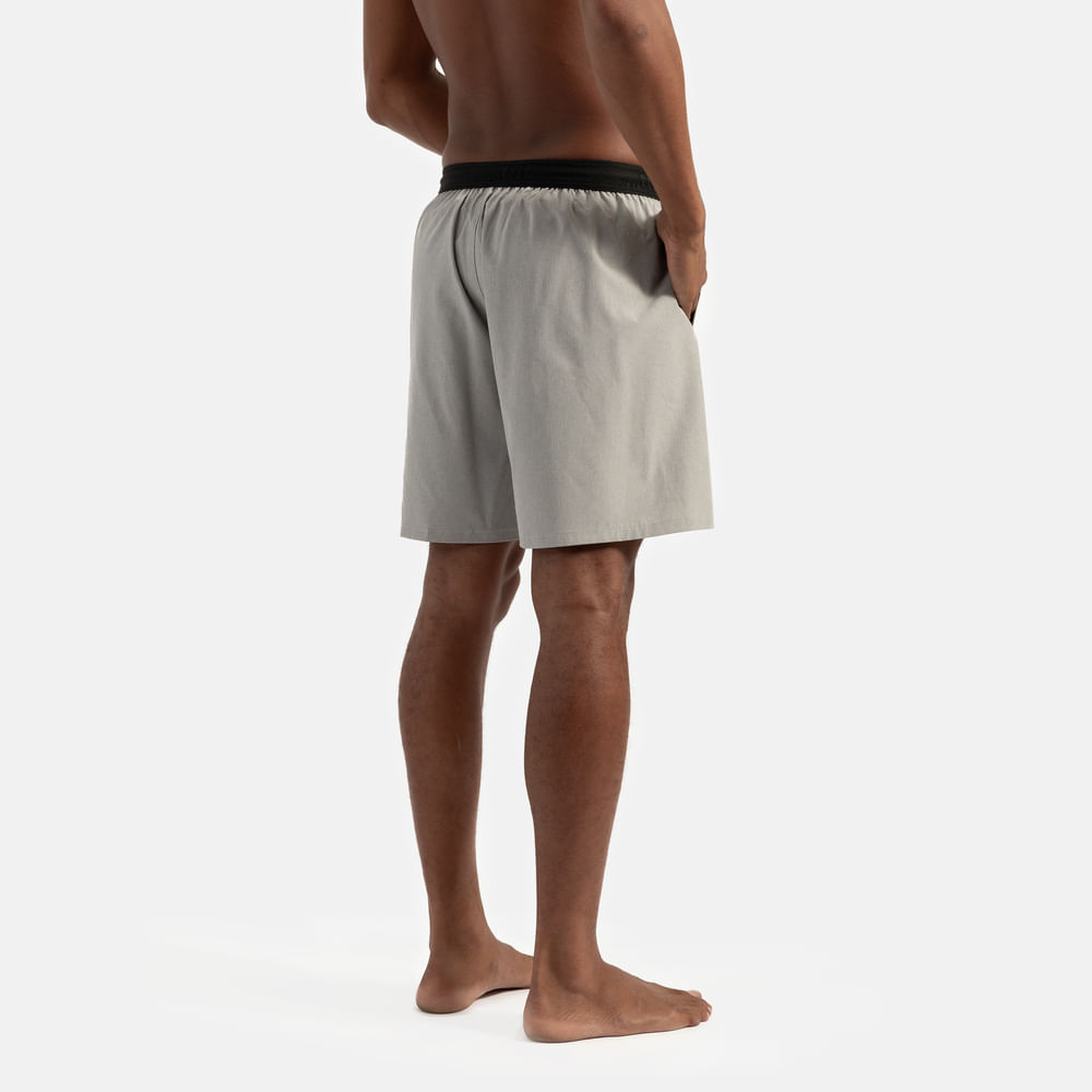Shorts De Elástico Lost Grey