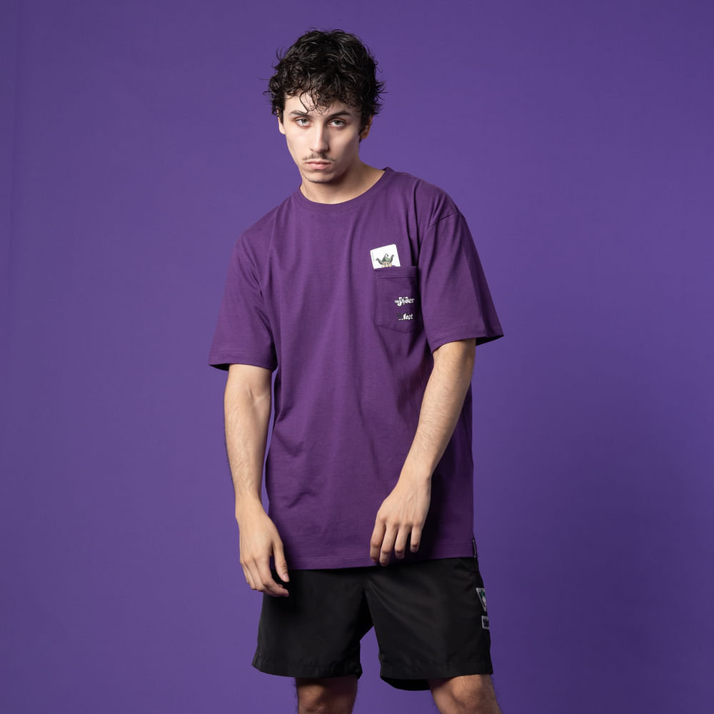 Camiseta Lost + Joker Cards Bolso