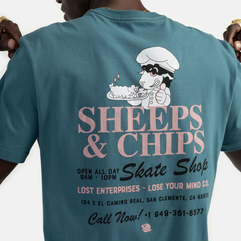 Camiseta Lost Sheeps And Chips