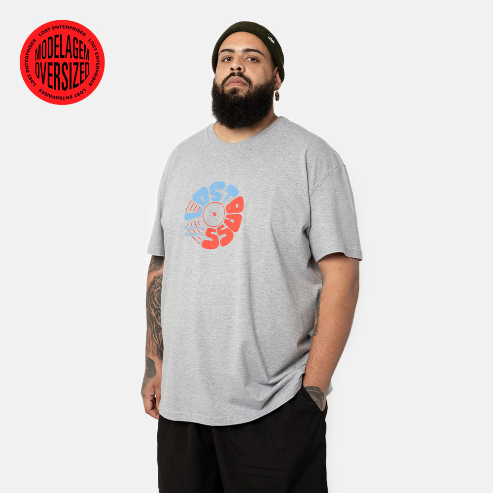 Camiseta Lost Bass Oversized