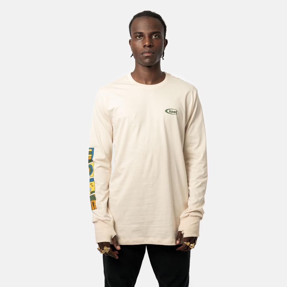 Camiseta Manga Longa Lost Beautiful Place