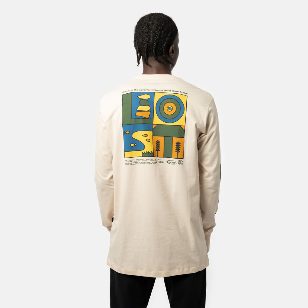 Camiseta Manga Longa Lost Beautiful Place