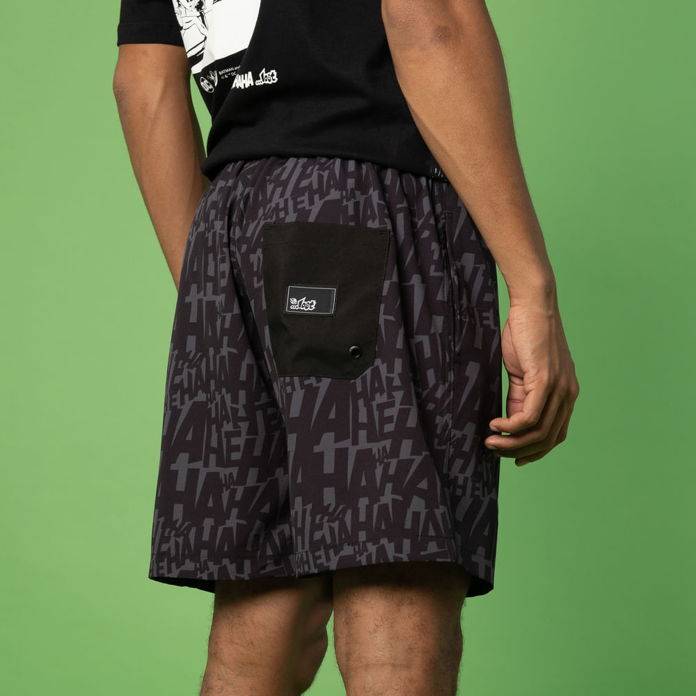 Shorts De Elástico Ha Ha Ha Joker