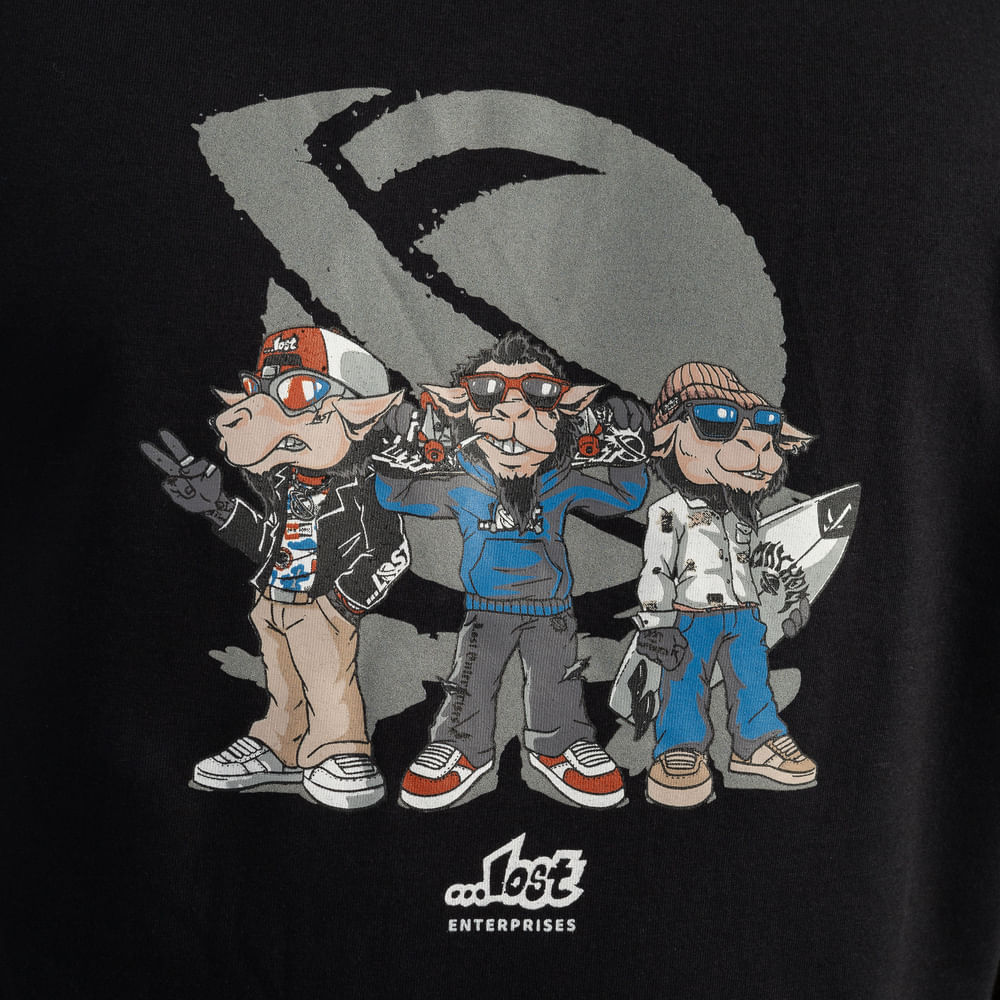 Camiseta Lost Crew