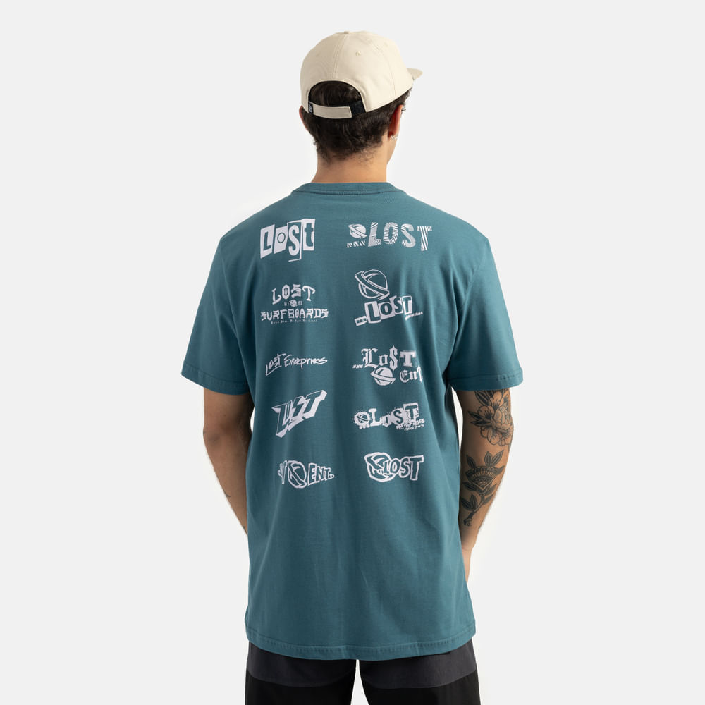 Camiseta Lost Logotypes